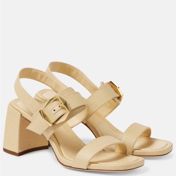 Jimmy Choo Hawke 70 canvas sandals - Picture 1 of 6